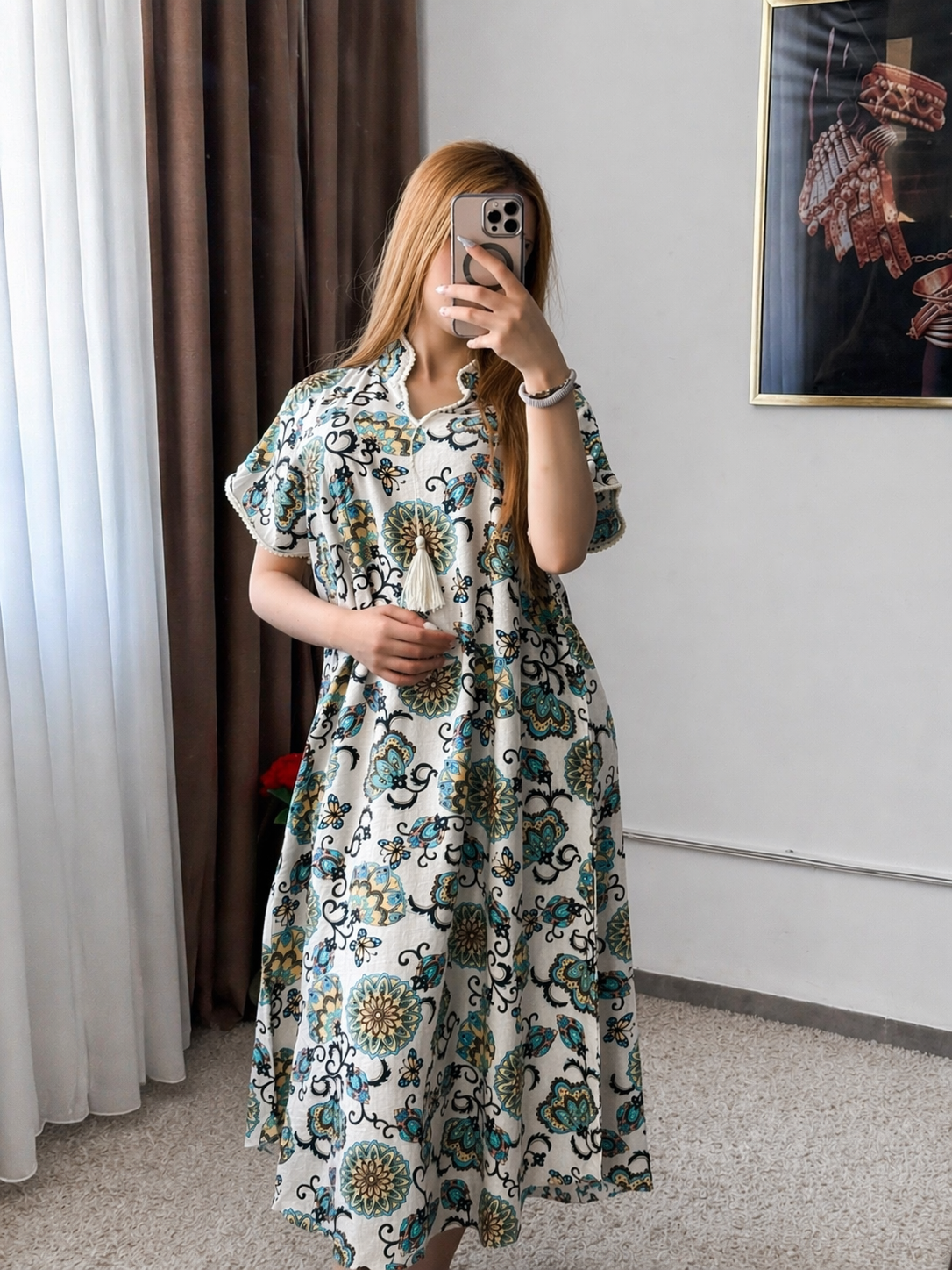 Jebba motif papillon bleu ciel ORCA