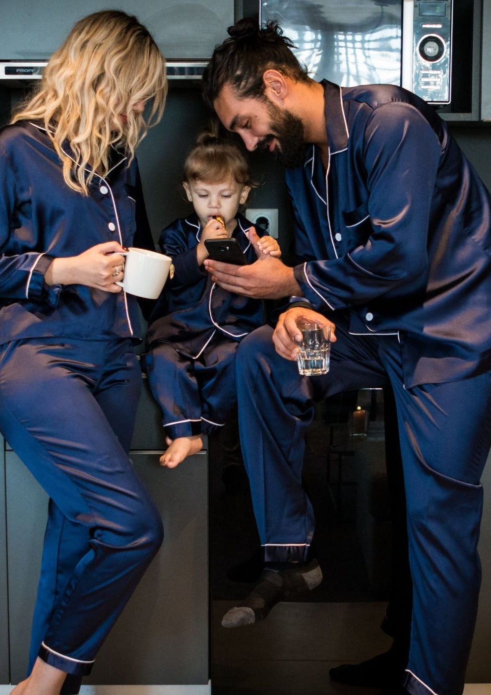 Pyjama bleu nuit HOMME