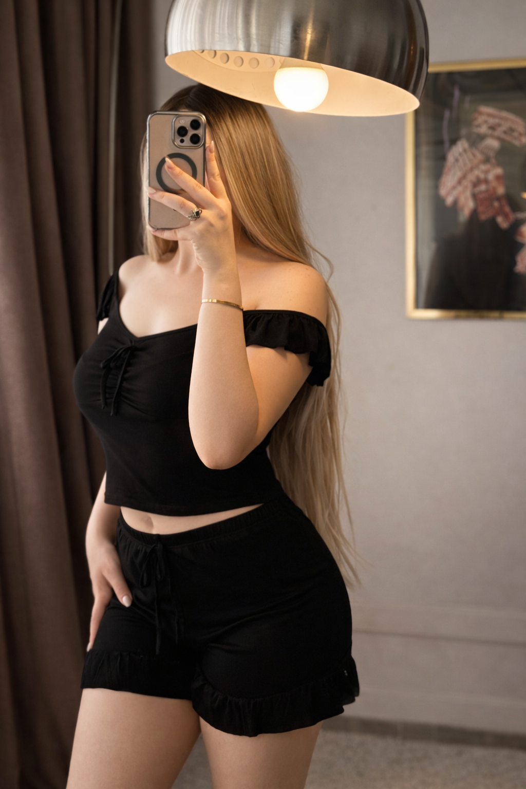 Ensemble 2 pièces noir JIKA