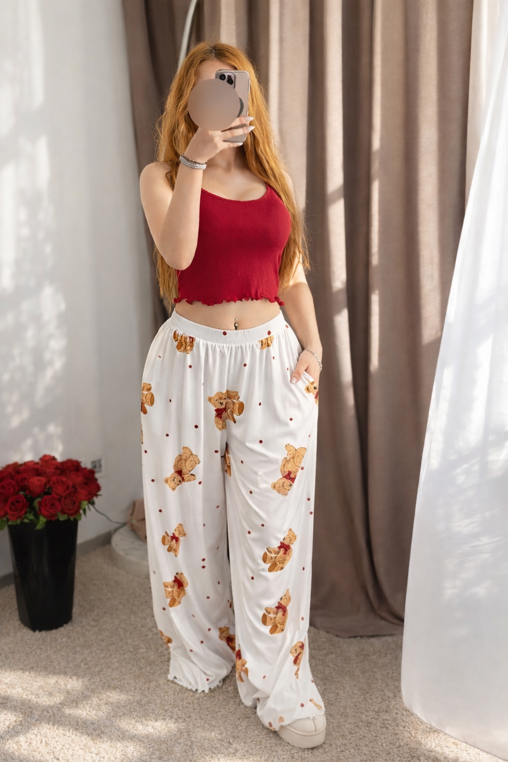 Ensemble bustier pantalon bear DOBILA