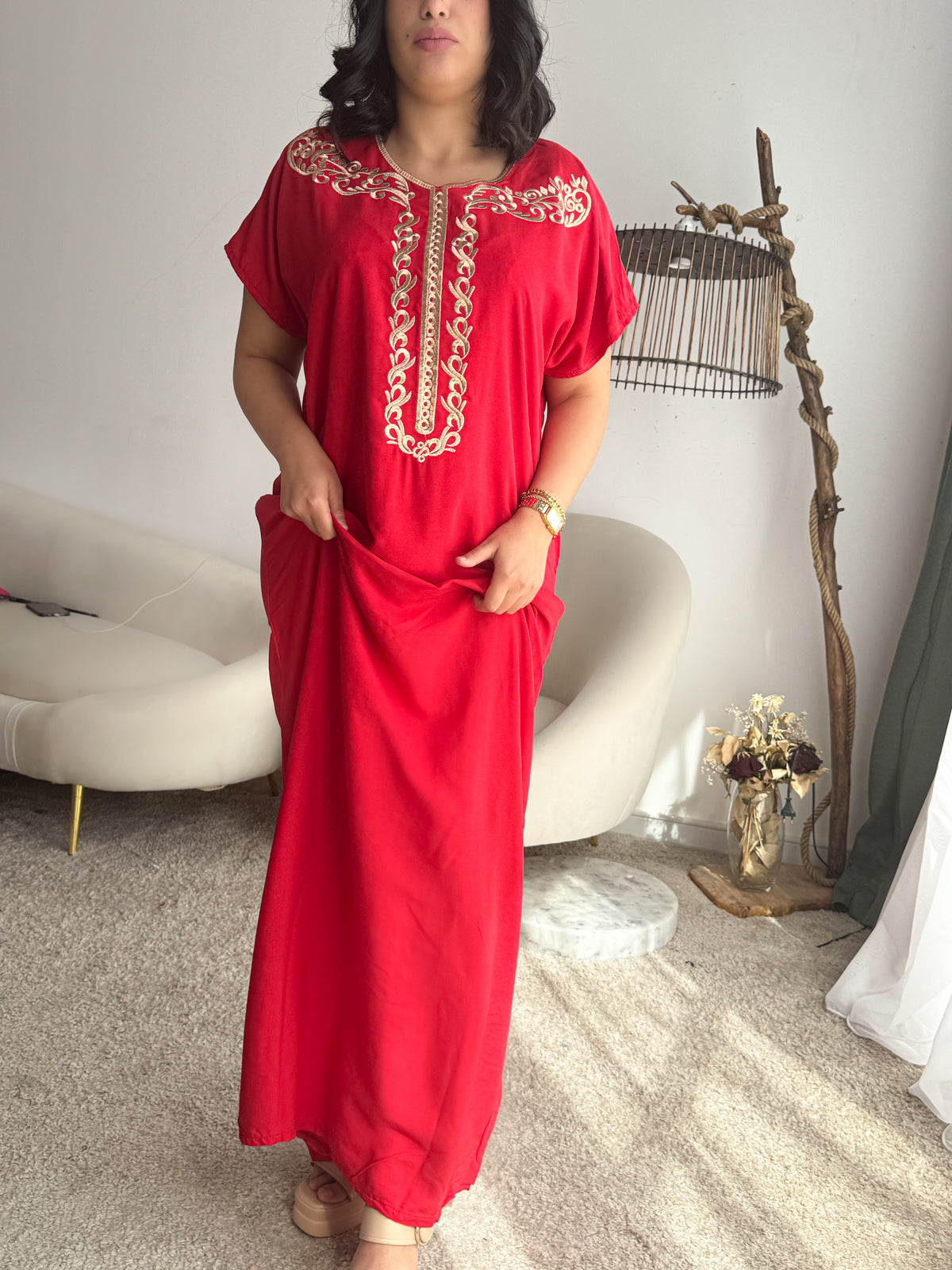 Jebba unie rouge BUSHRA