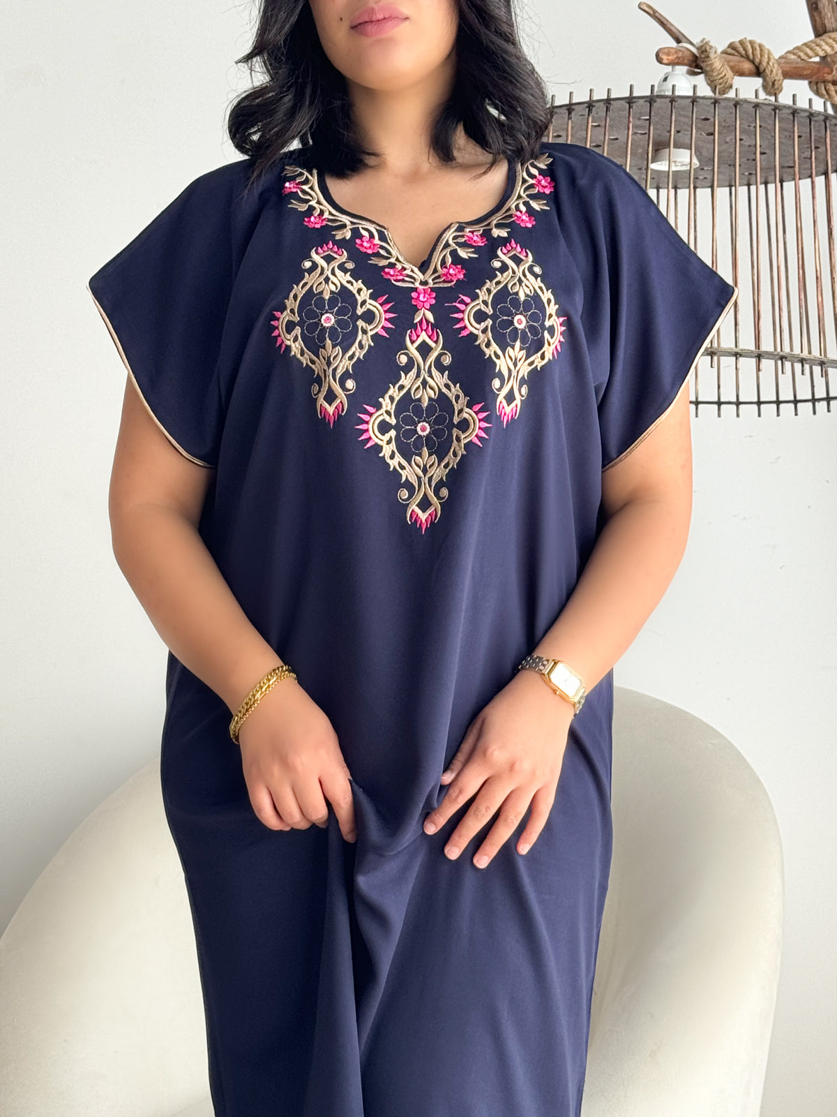 Jebba unie bleu nuit RANIA