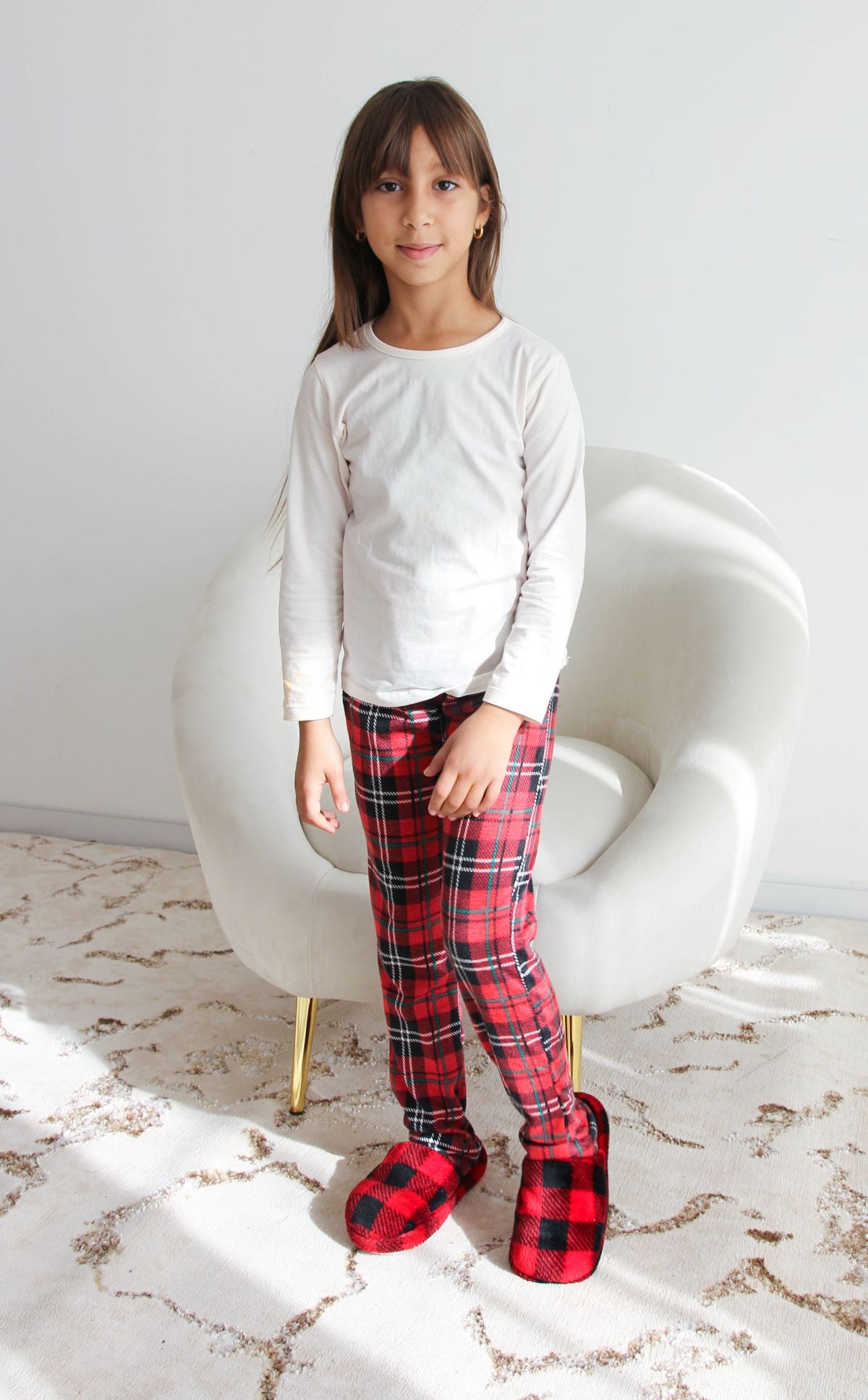Ensemble soft 2 pièces Tee-shirt pantalon rouge TINKER