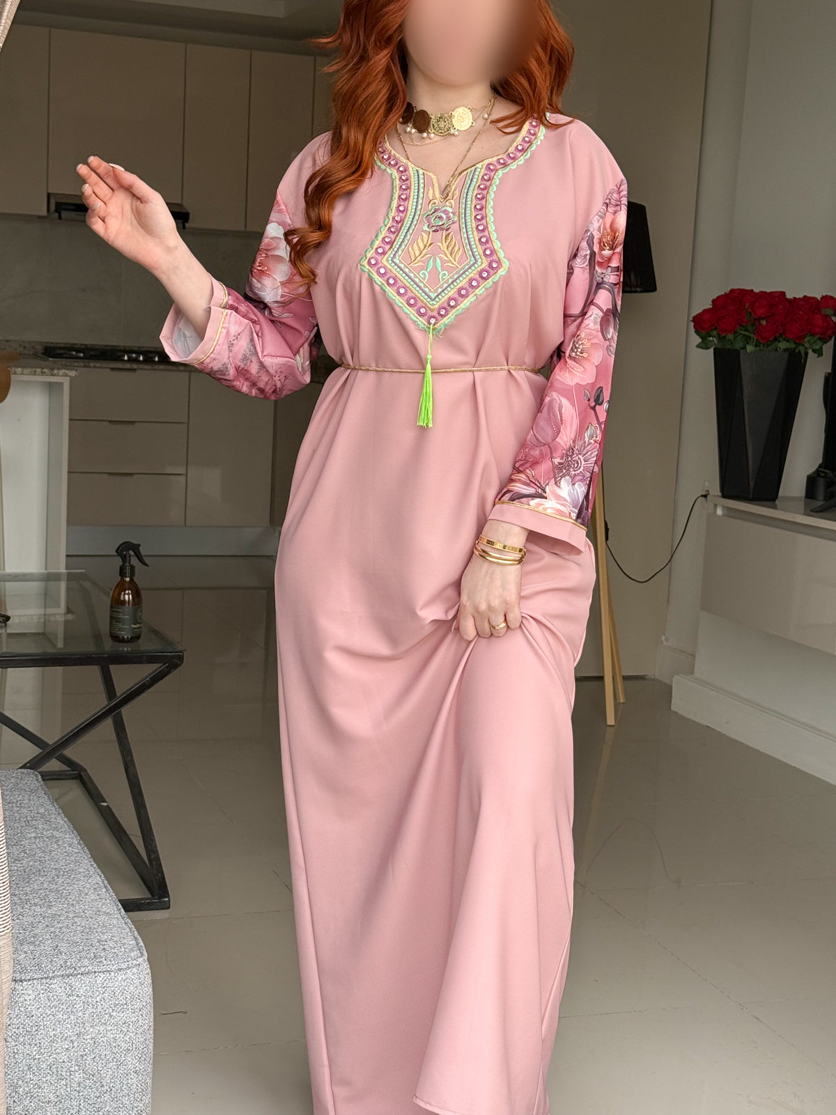 Jebba unie bois de rose MALIYA