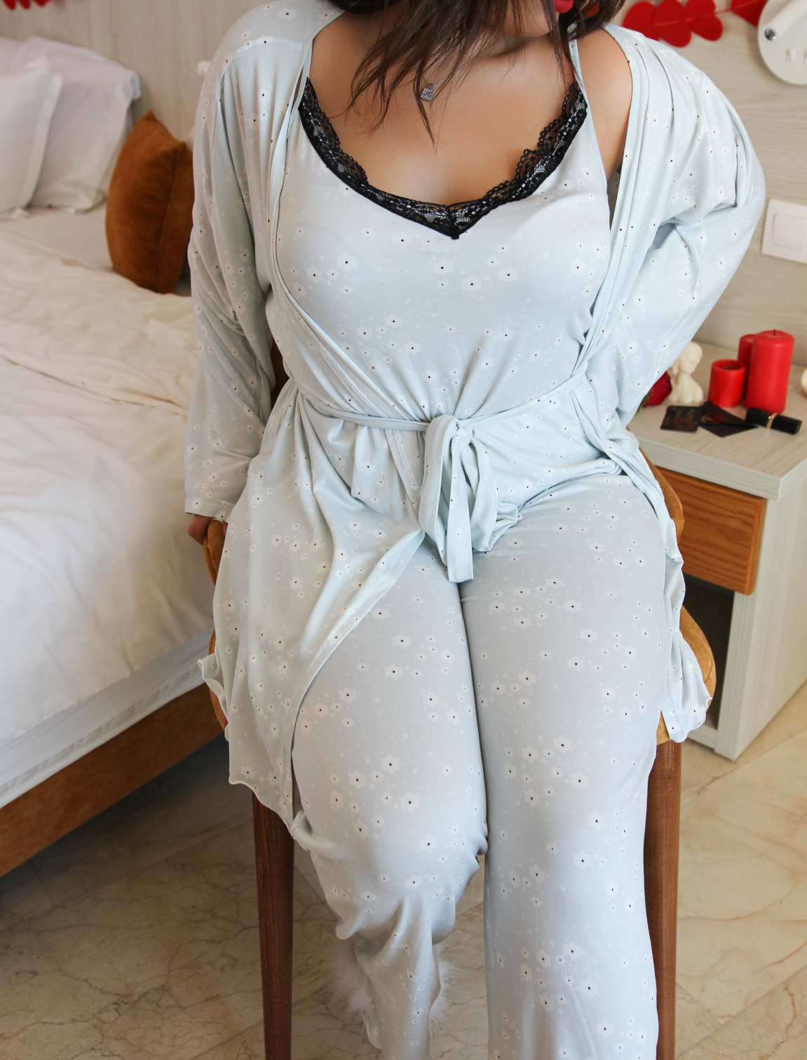 Ensemble 5 pièces coton bleu ODYSSEY