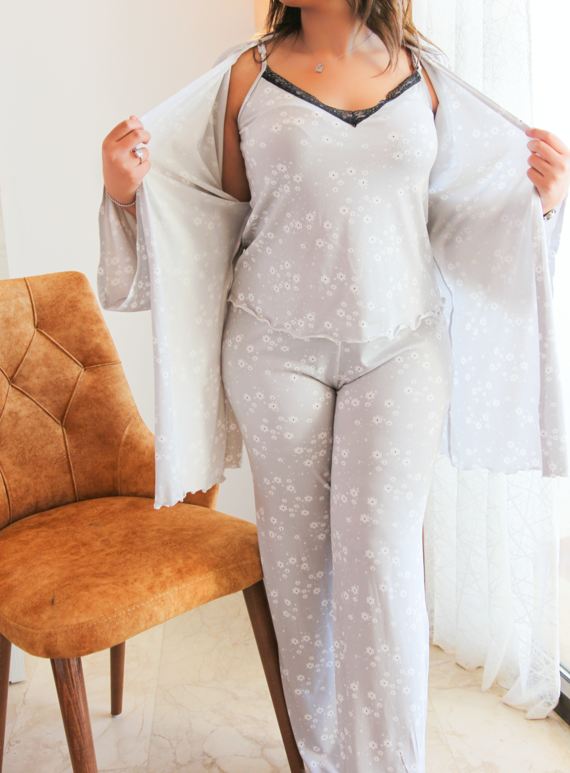 Ensemble 5 pièces coton gris ODYSSEY