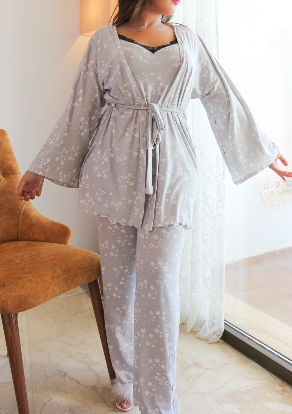 Ensemble 5 pièces coton gris ODYSSEY