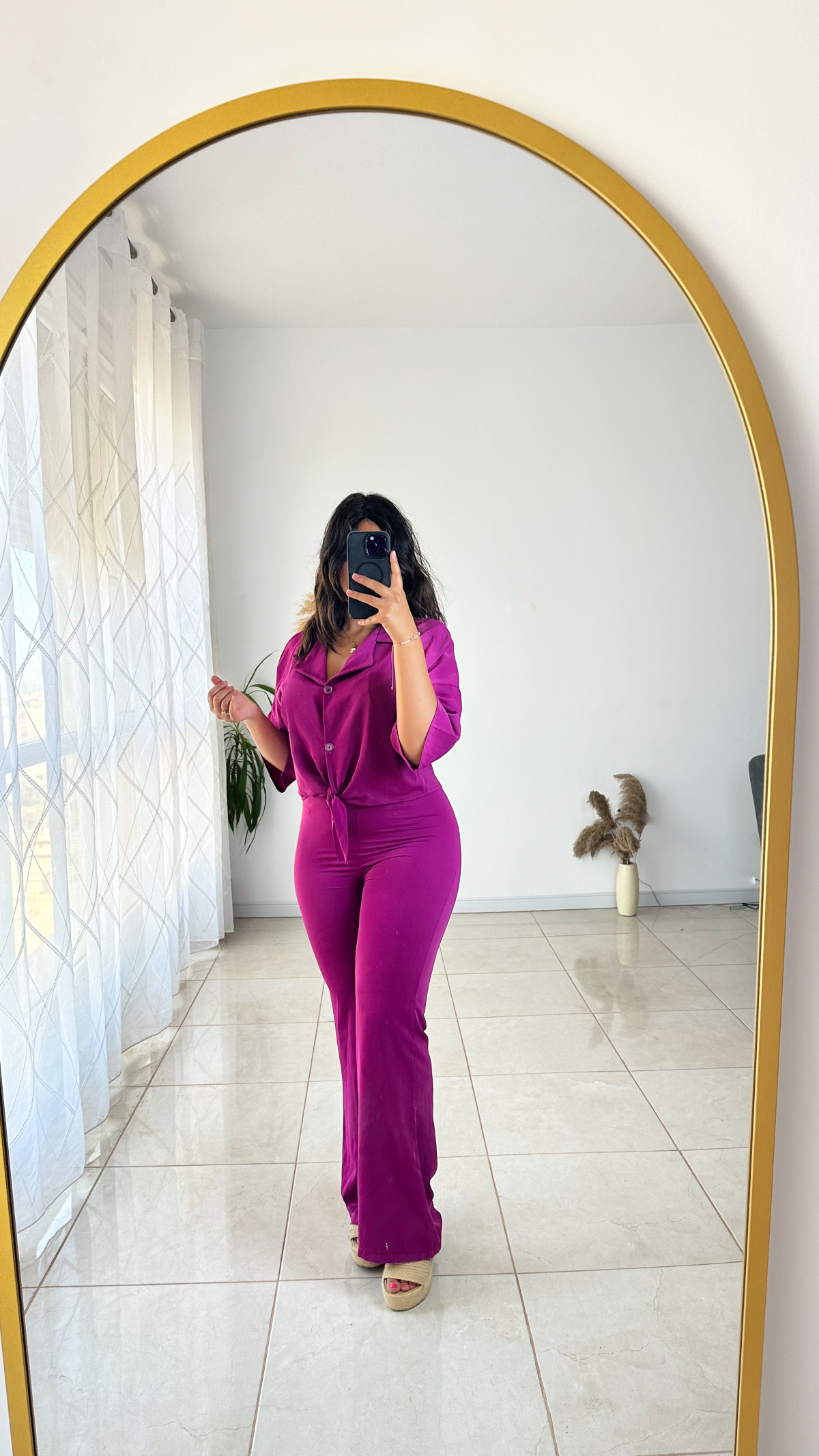 Ensemble tendance violet MARABELLA