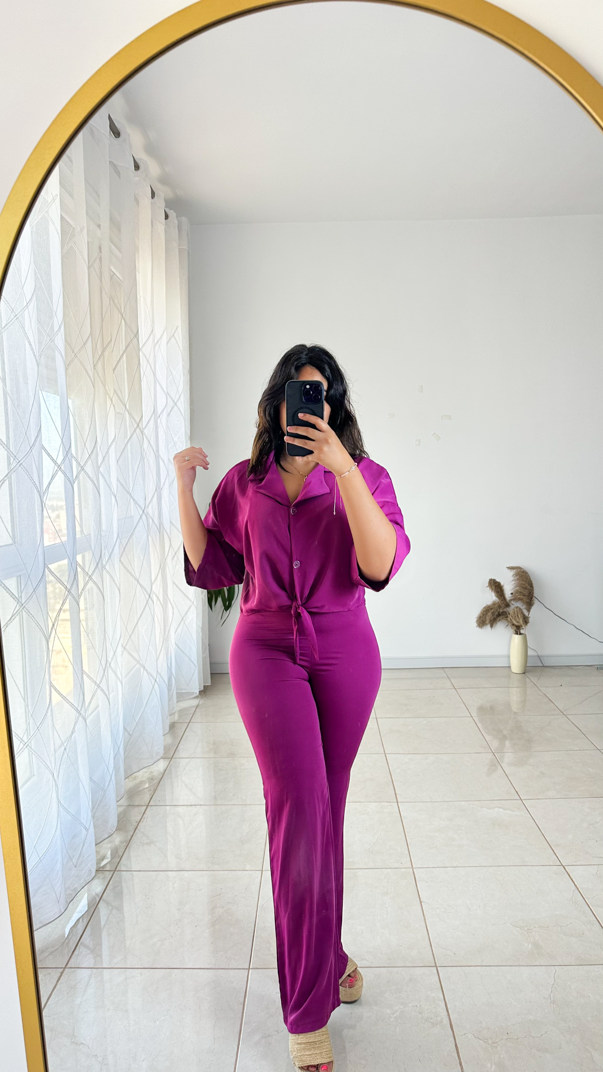 Ensemble tendance violet MARABELLA