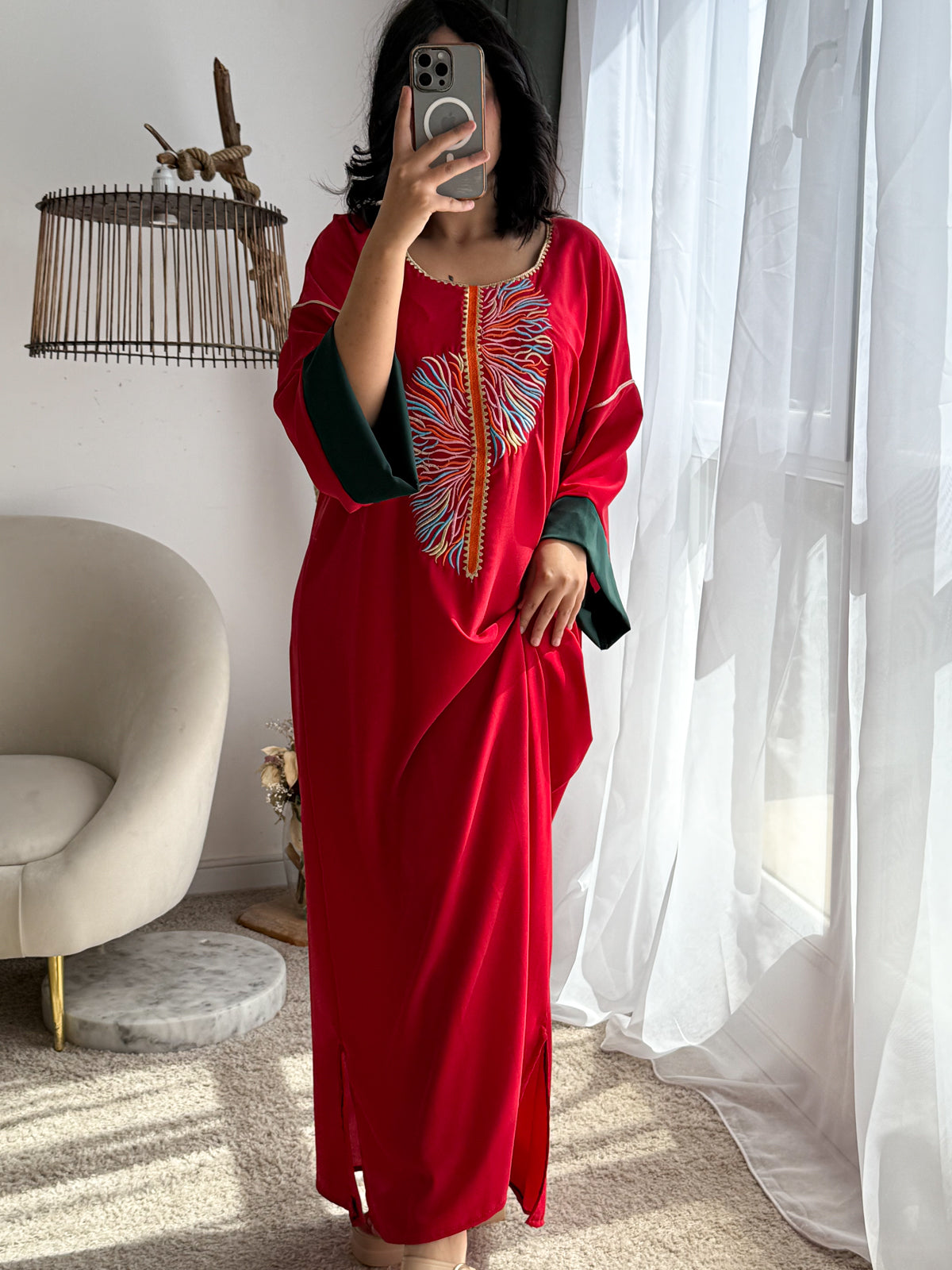 Jebba unie rouge MAYSSA