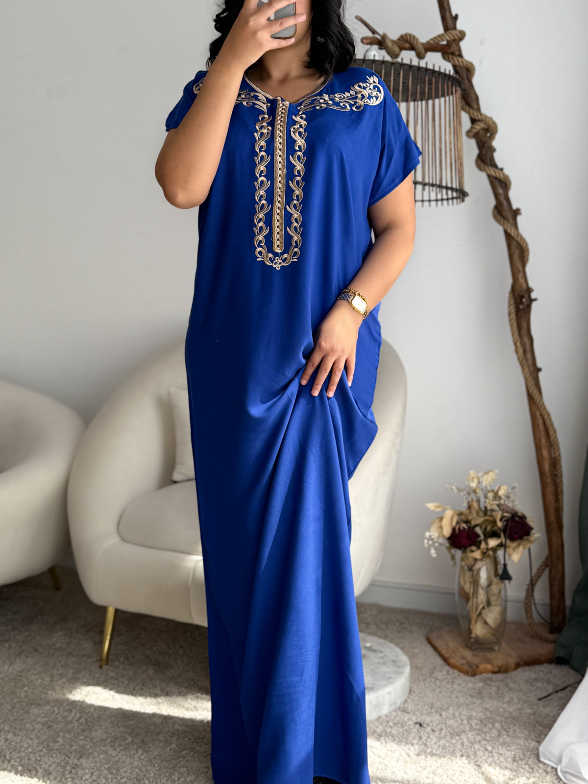 Jebba unie bleu roi BUSHRA