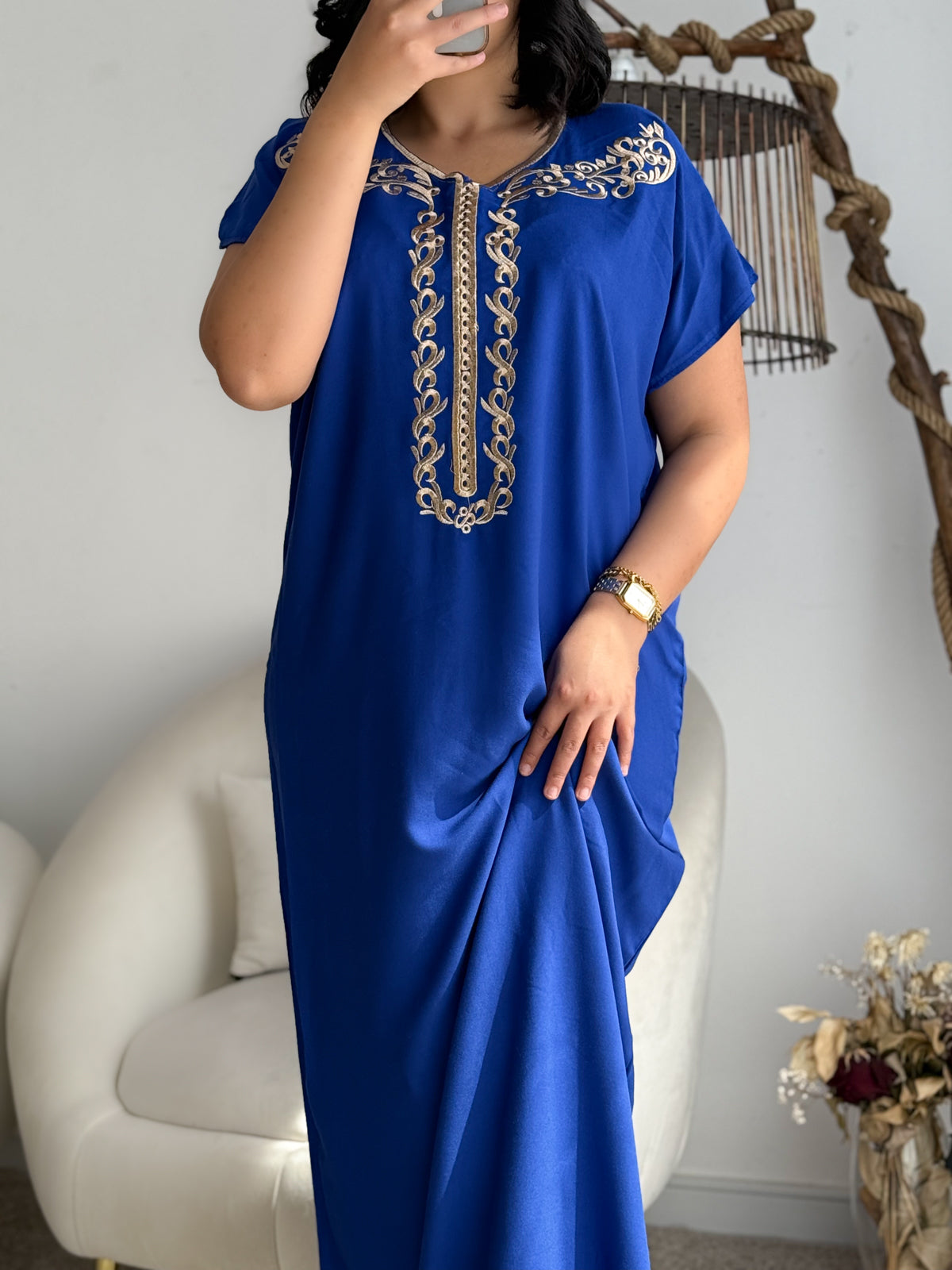 Jebba unie bleu roi BUSHRA