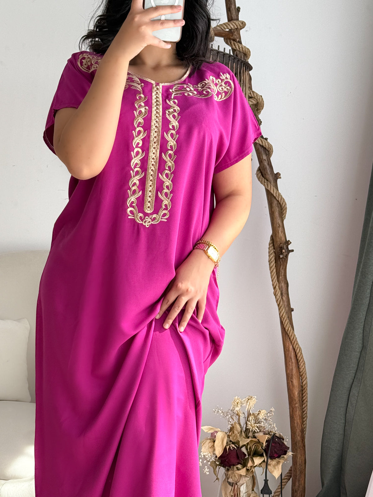 Jebba unie violet BUSHRA