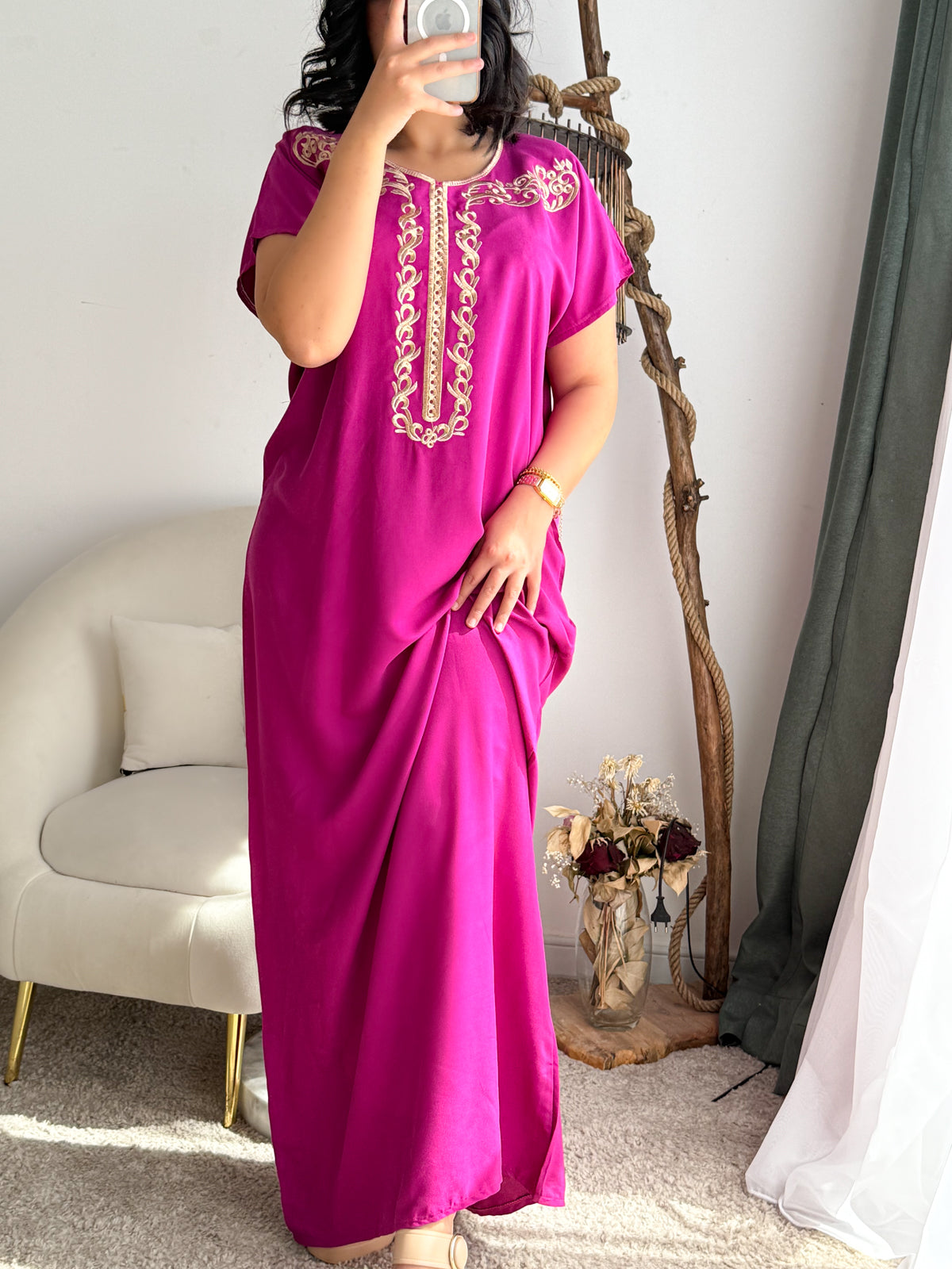 Jebba unie violet BUSHRA
