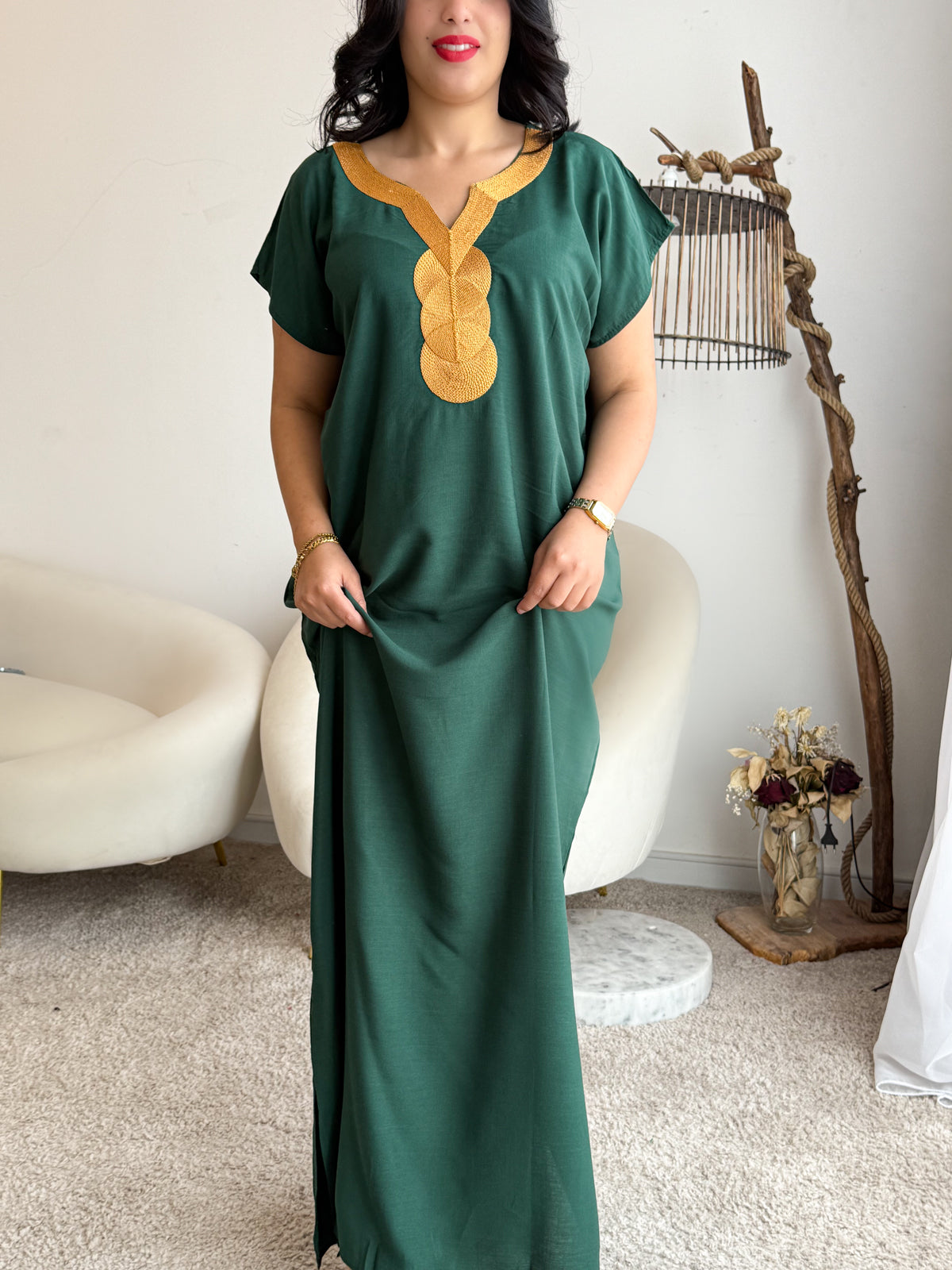 Jebba unie vert foncé AMIRA