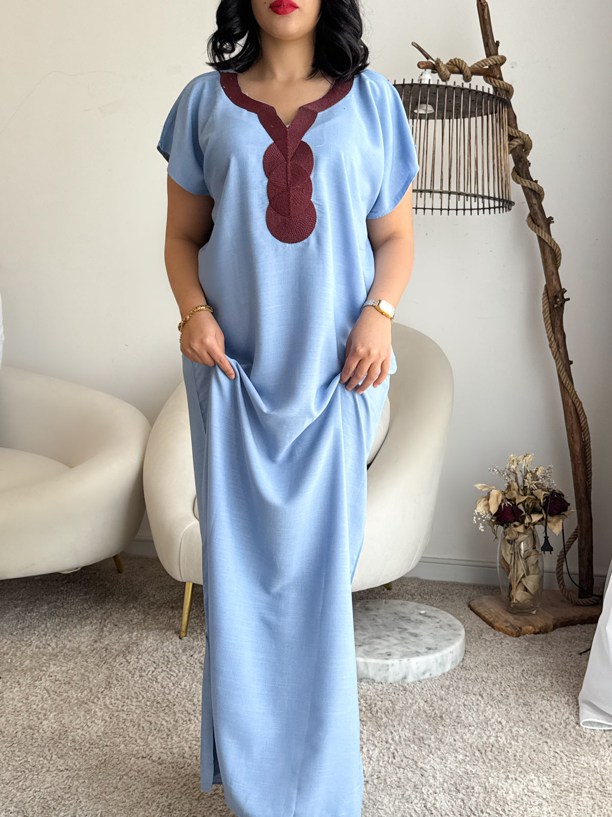 Jebba unie bleu AMIRA