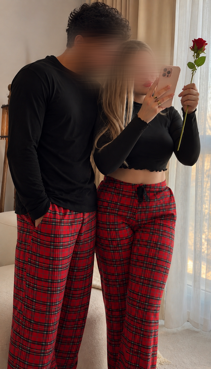 Deux pyjamas couple (homme/femme)