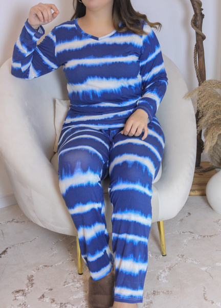 Pyjama soft imprimé BLUE WAVE