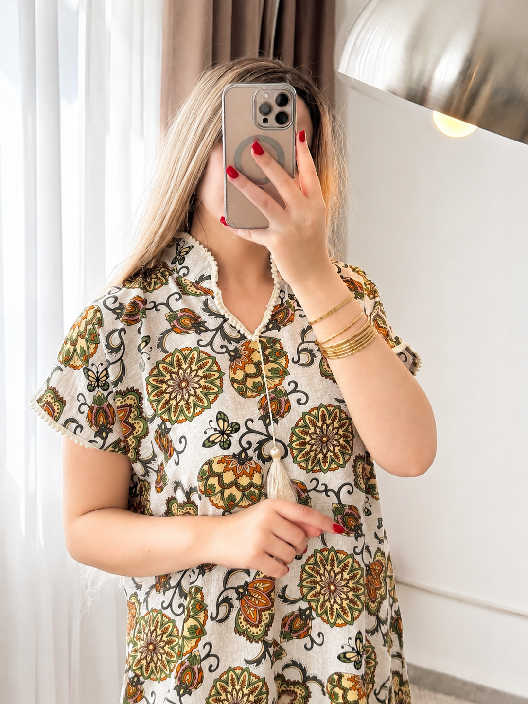 Jebba motif papillon vert ORCA