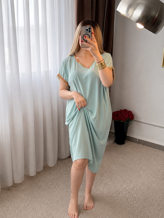 Jebba unie long turquoise YANNY