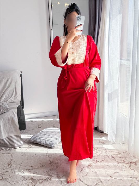 robe rouge ZAPHIRA