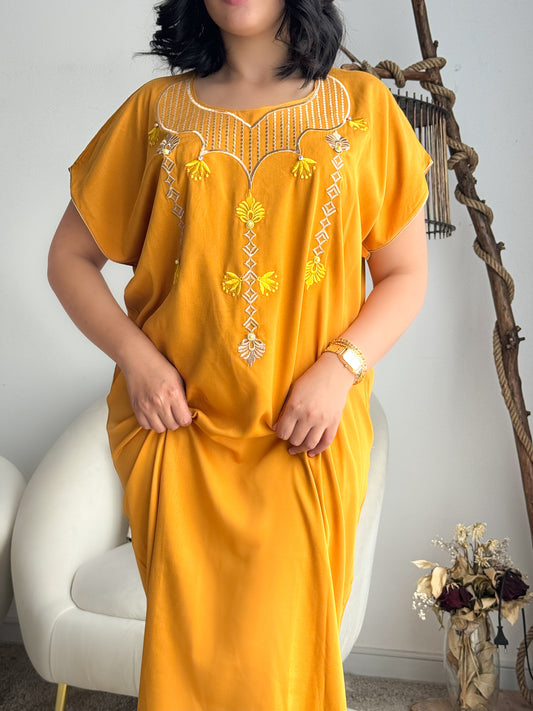 Jebba unie jaune FADIA
