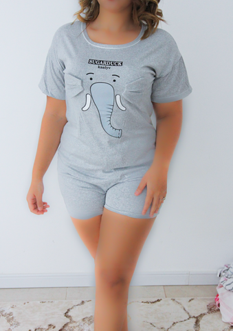 Pyjama soft femme GRIS TROMPHY