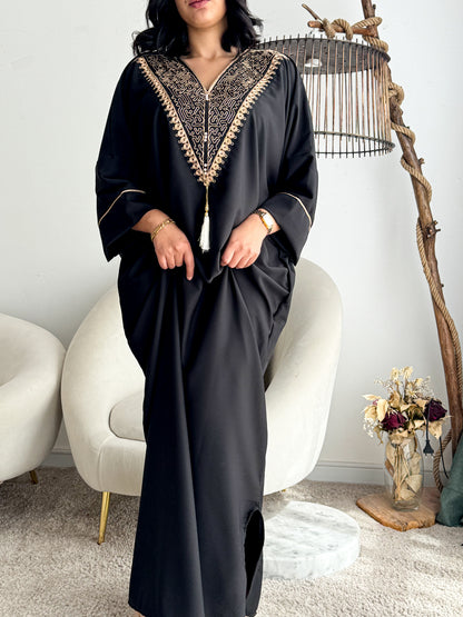Jebba unie noir a rayures MANAL
