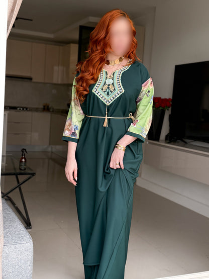 Jebba unie vert foncé MALIYA