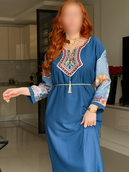 Jebba unie bleu vert MALIYA