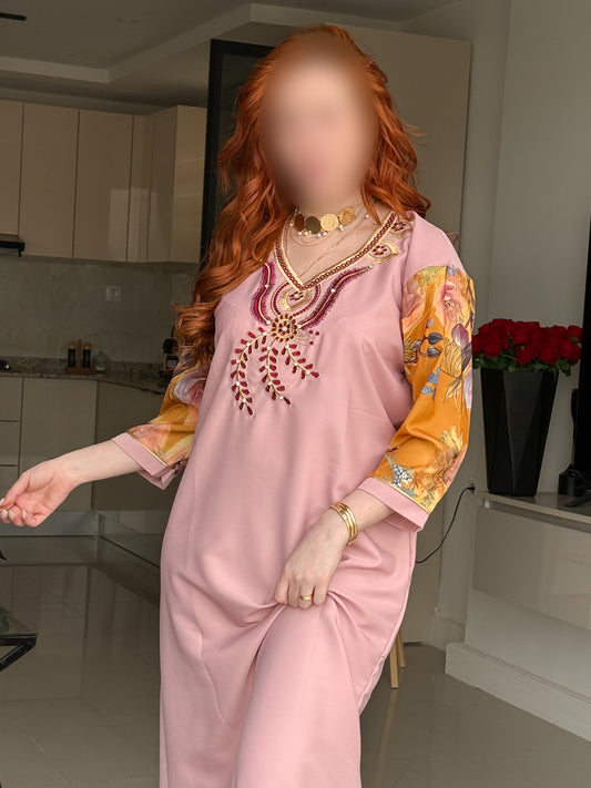 Jebba unie bois de rose CHERINE