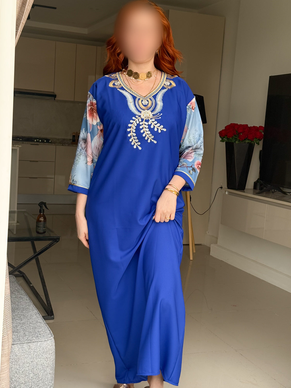 Jebba unie bleu roi CHERINE