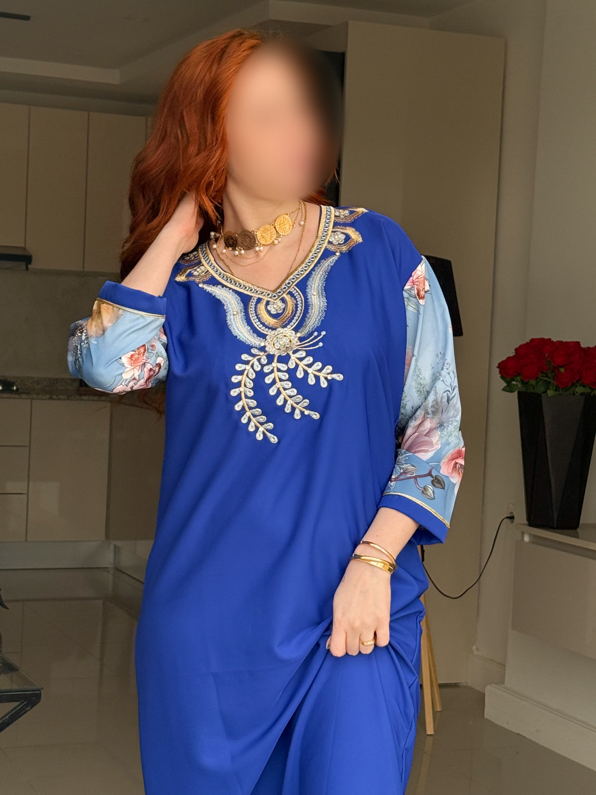 Jebba unie bleu roi CHERINE