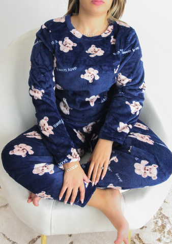 Pyjama cozy super soft BLEU BEARY