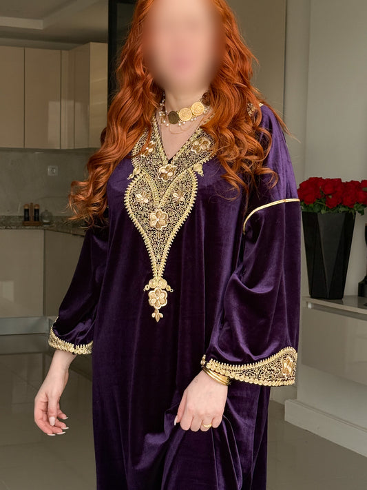 Jebba velours violet WASILA