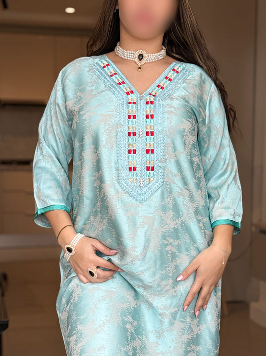 Jebba unie vert galon bleu JIMA