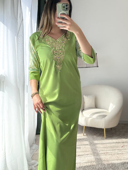 robe vert FERIEL