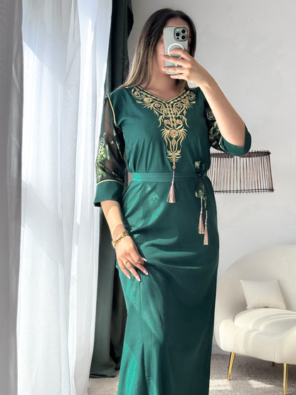 robe vert foncé FERIEL