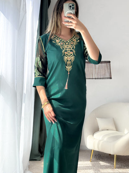 robe vert foncé FERIEL