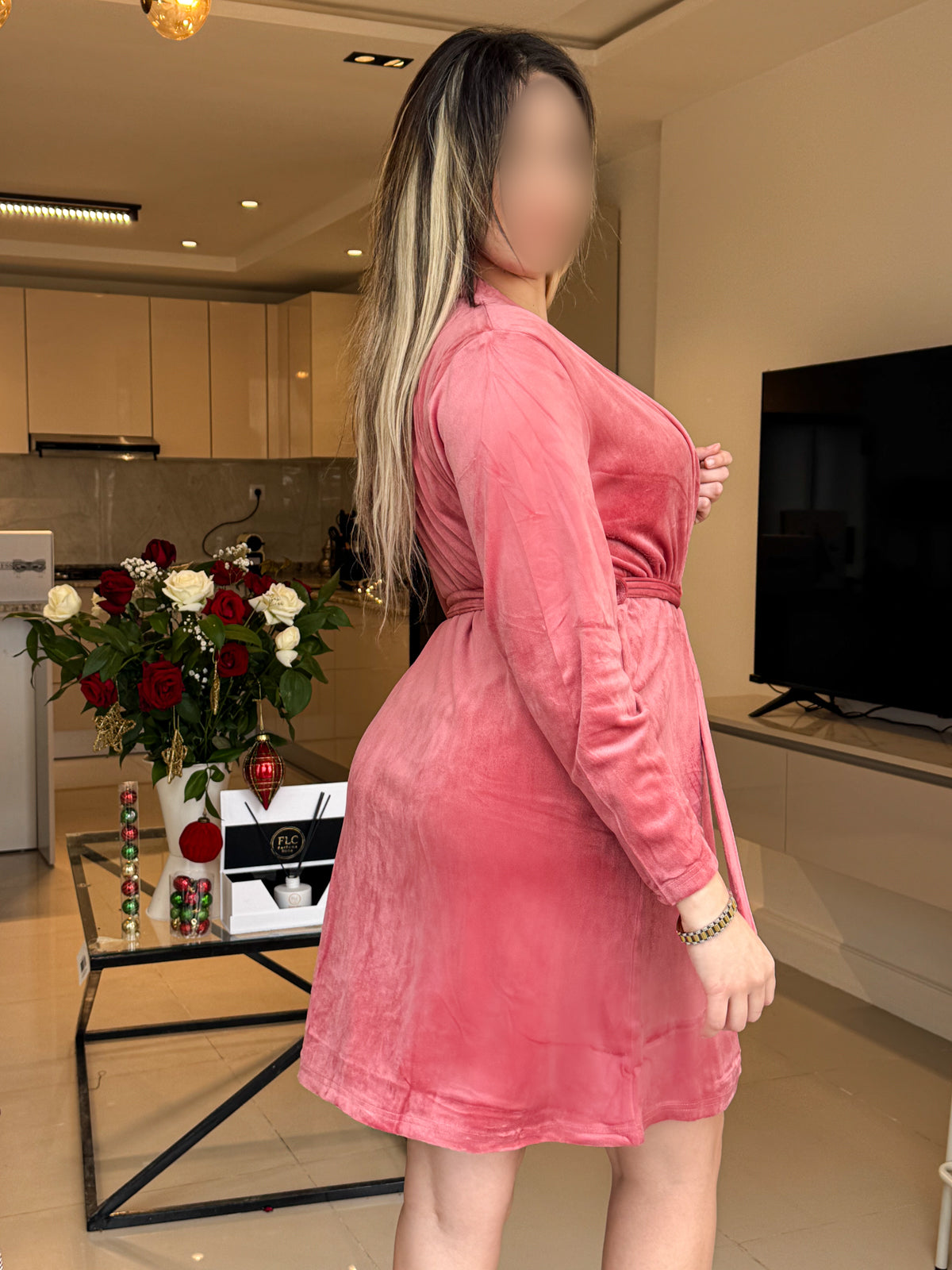 Ensemble 2 pièces super soft crevette  PISSI