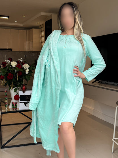 Ensemble 2 pièces vert FANNY