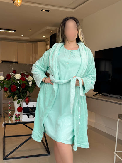 Ensemble 2 pièces vert FANNY