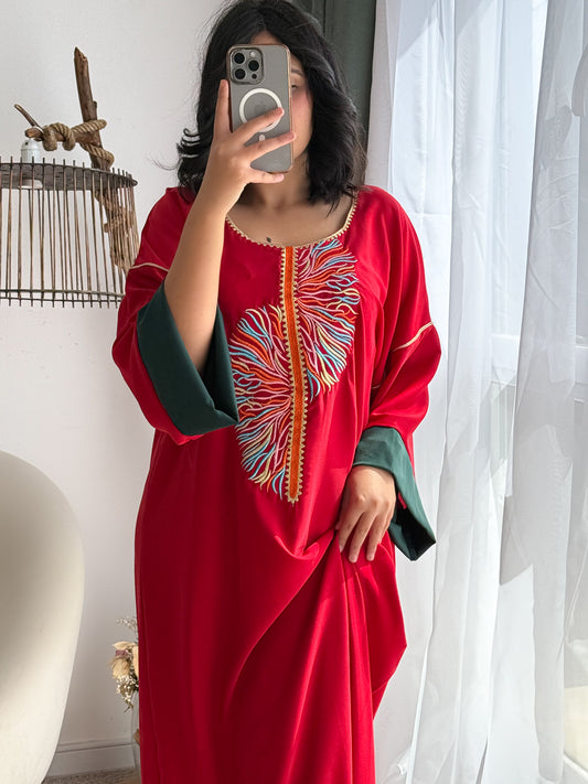 Jebba unie rouge MAYSSA