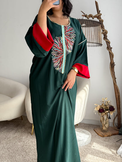 Jebba unie vert foncé MAYSSA
