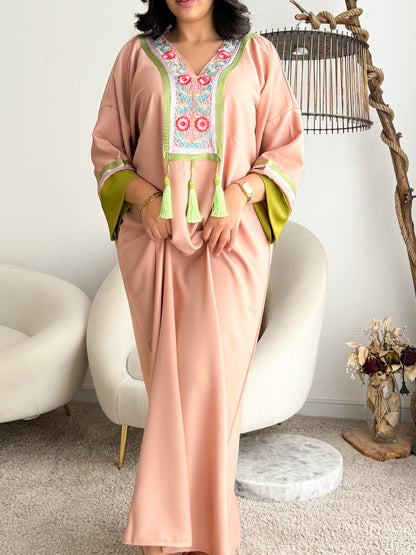 Robe d'hôtesse crevette FLORA