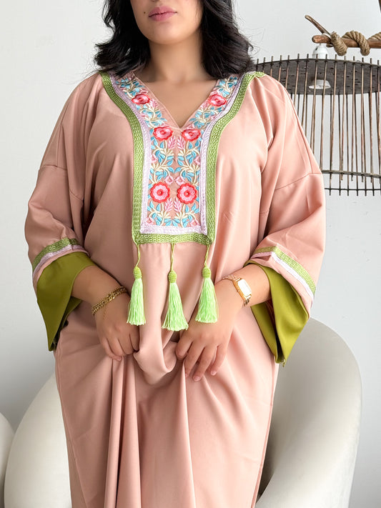 Robe d'hôtesse crevette FLORA