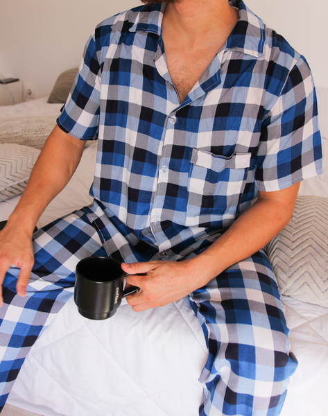 Pyjama homme bleu LUCIANO