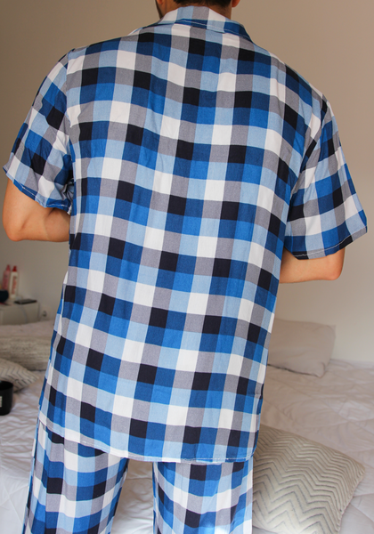 Pyjama homme bleu LUCIANO
