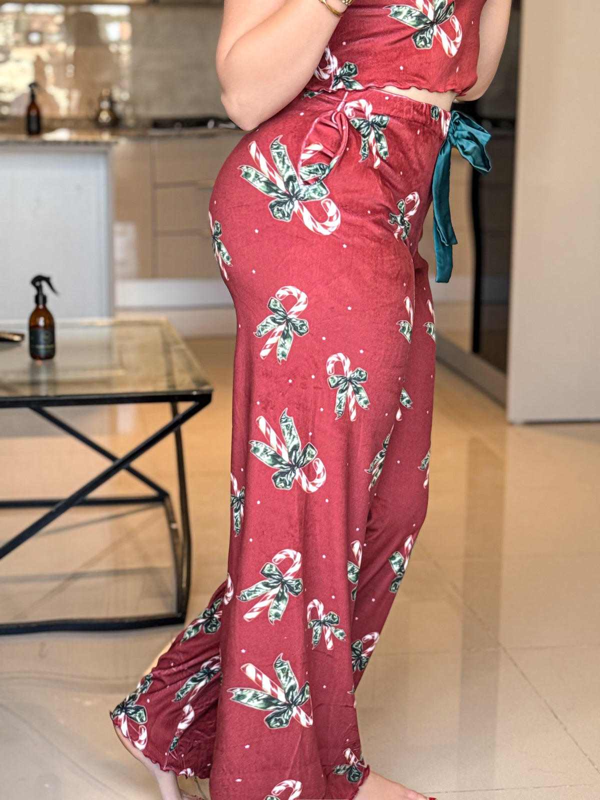 Ensemble pantalon marron CANDY CANE