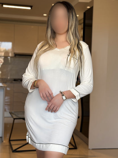 fond de robe beige unie IMMA
